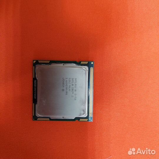 Процессор Intel Core I5 750 на LGA1156