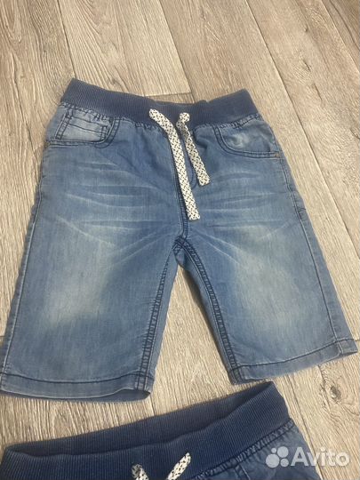 Шорты 122 и 128 джинсовые