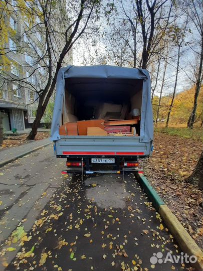Вывоз мусора Ford Transit (Тент) 16 кубов