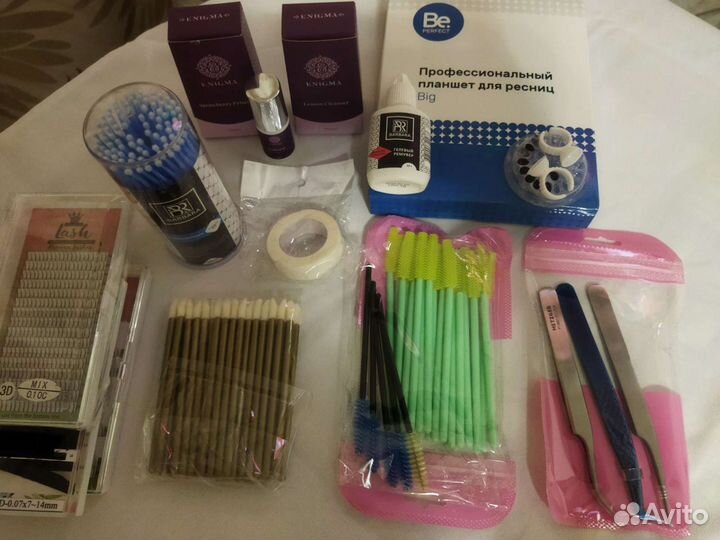 Набор инструментов для наращивания ресниц