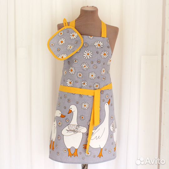 Фартук с прихваткой 