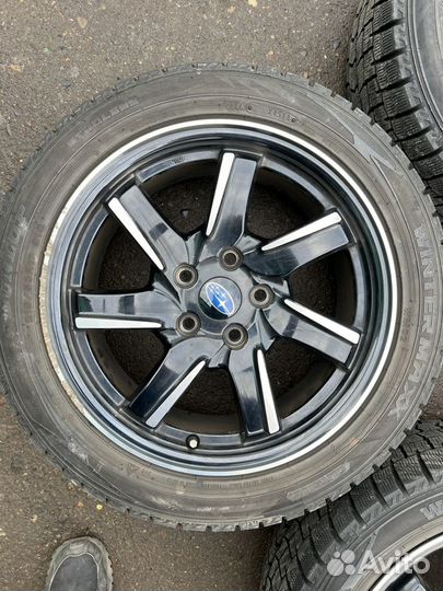 Литые диски subaru r17 5x114.3