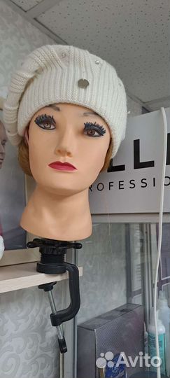 Шапка береты, женская вязаная