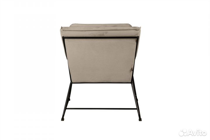 Кресло Alex, бархат пепельно-бежевый 25