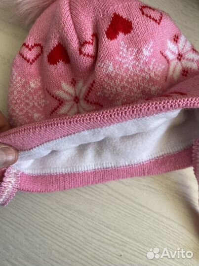 Шапка зимняя для девочки