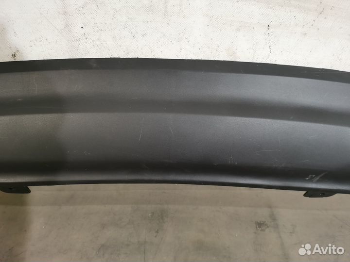 Kia Rio 3 2011-2015 юбка бампера задняя