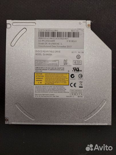 DVD+CD приводы для ноутбуков и пк