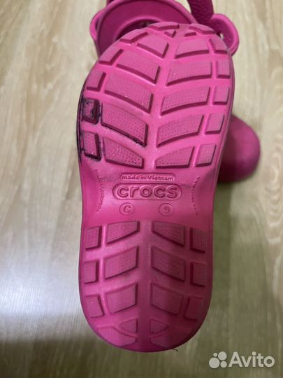 Резиновые сапоги детские crocs