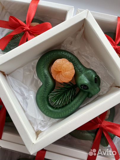 Мыло ручной работы,символ 2025 змея