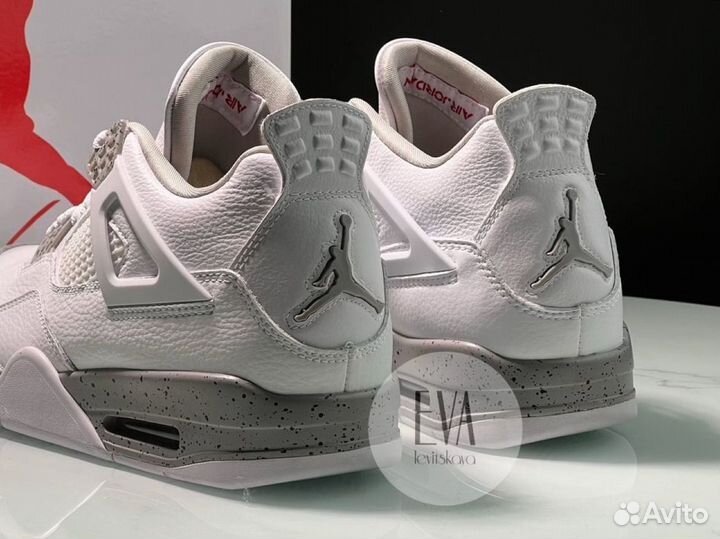 Кроссовки Nike Air Jordan 4 Retro 'White Oreo'