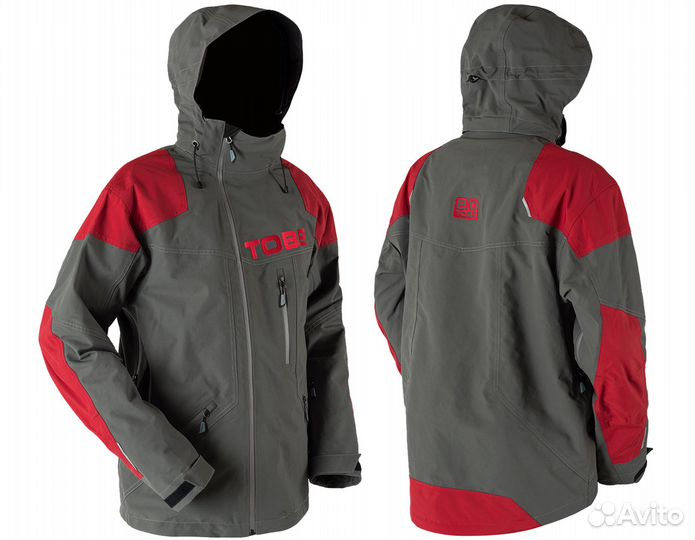Куртка tobe Contego Gun Metal Chili (S)