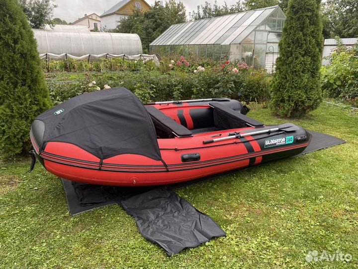Новая лодка Gladiator E380 PRO нднд / Гладиатор