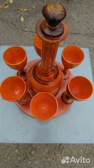 Декоративный графин с рюмками