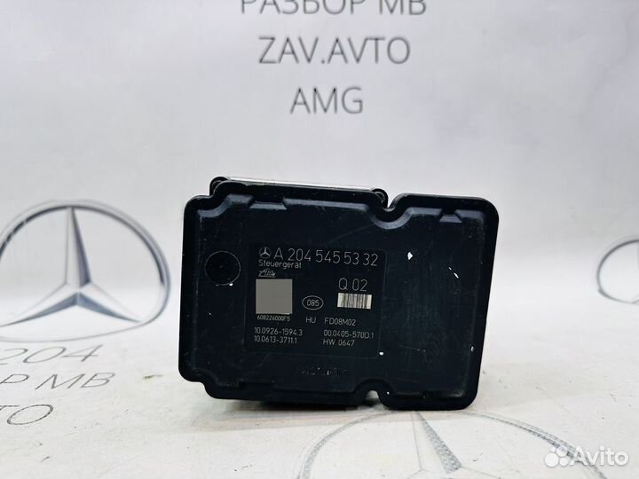 Блок Abs Mercedes W204 X204