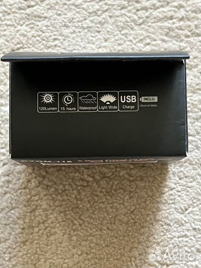 Велофонарь новый