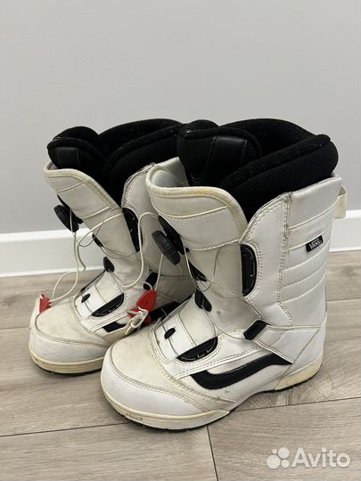 Сноуборд Elan, крепления Burton, ботинки Vans