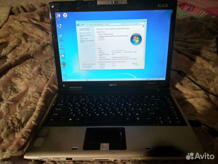 Acer Aspire 5560, Intel Core Duo T2300, SSD128Gb