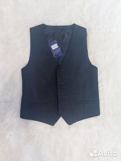 Школьная форма для мальчиков жилет+брюки 116-152