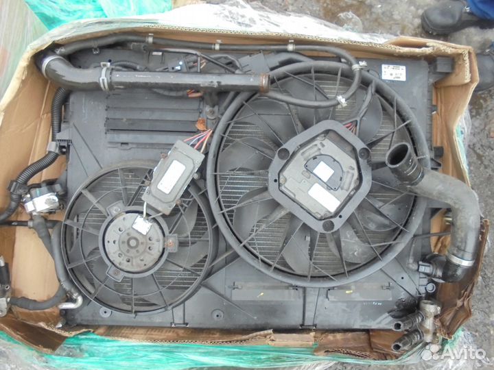 Кассета радиаторов Фольксваген Туарег 4.2i в сборе