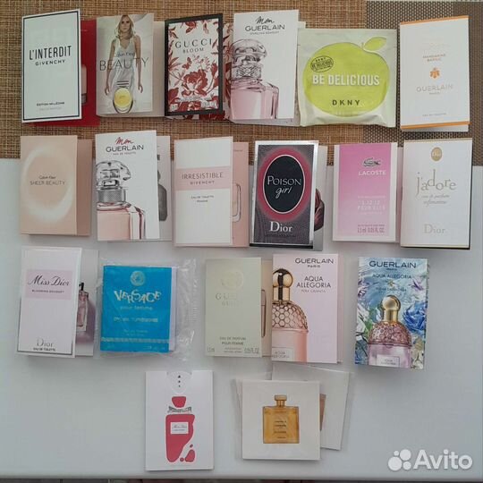 Пробники женские семплы