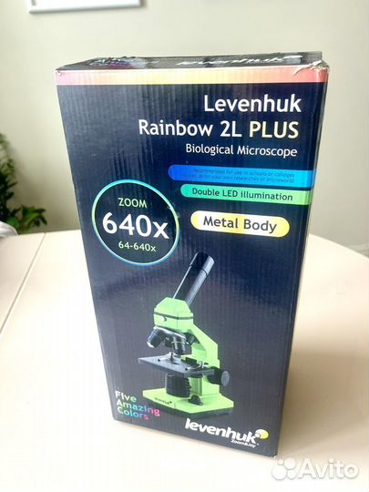 Микроскоп Levenhuk rainbow 2l