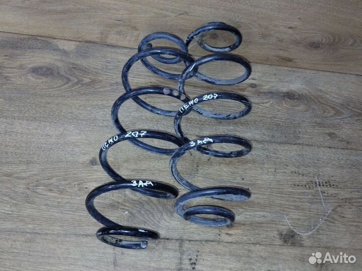 Задняя пружина peugeot 207