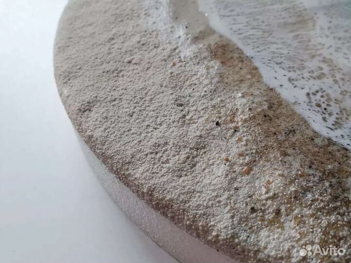 Часы настенные море смолой