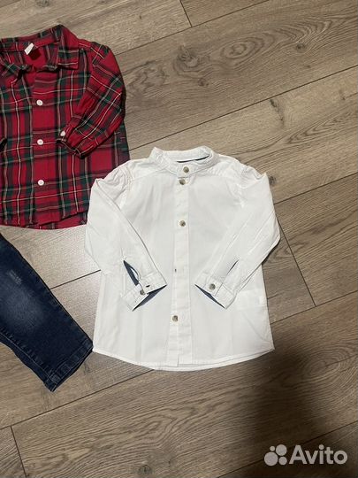 Рубашки H&M и джинсы