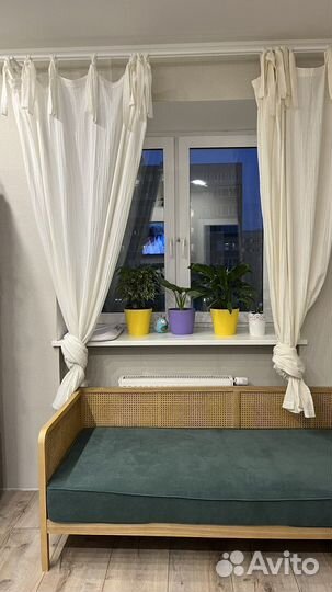 Тахта из дуба и ротанга La redoute