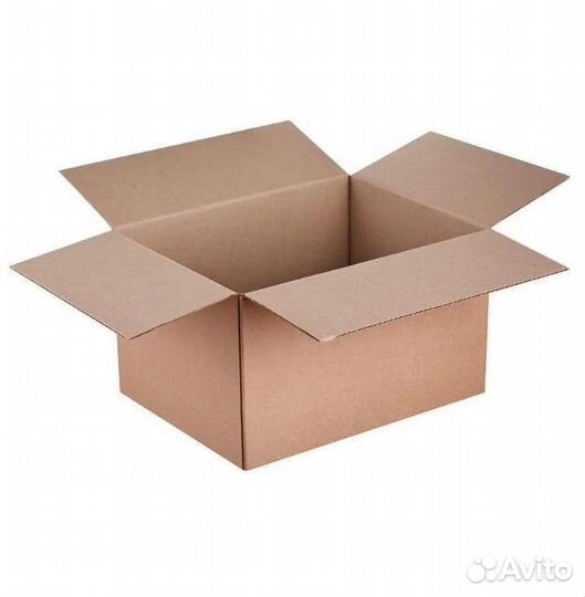 Картонная коробка четырехклапанная 60x40x40