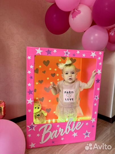 Фотозона барби