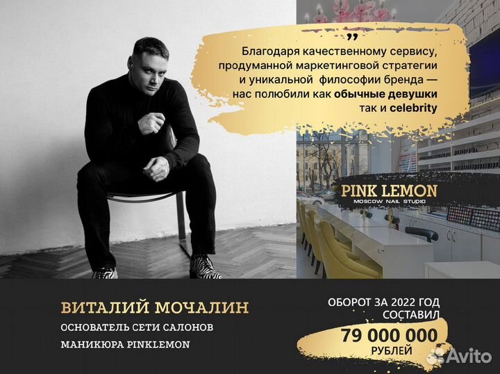 Франшиза студии красоты