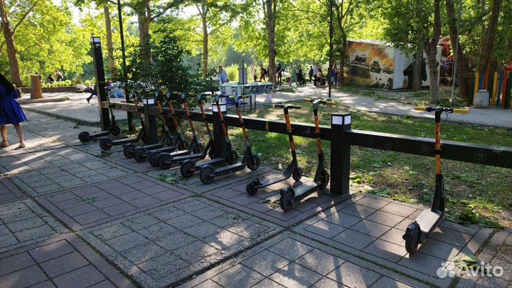 Каршеринг самокатов со станцией
