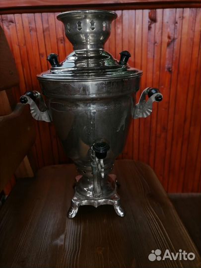 Самовар на дровах малыш