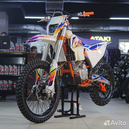 Мотоцикл ataki EF250R (4T 172FMM-6 4V) 21/18