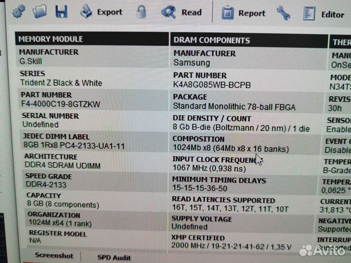G skill trident z 2x8 16gb F4-4000 Samsung B-die