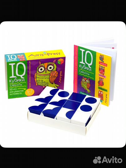 Настольная игра кубики для малышей