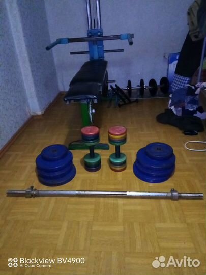 Штанга гонтели