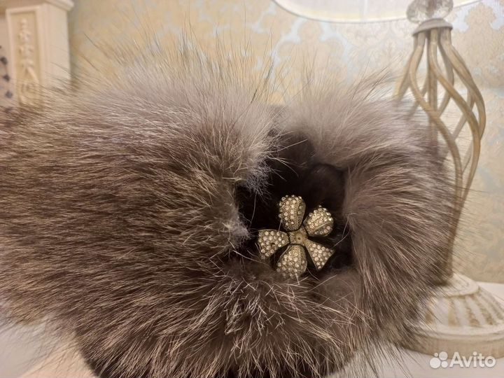 Шапка норковая женская