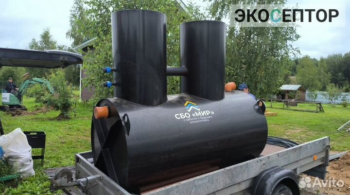 Канализация / Установка септиков