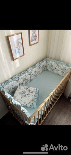 Бортики в детскую кроватку