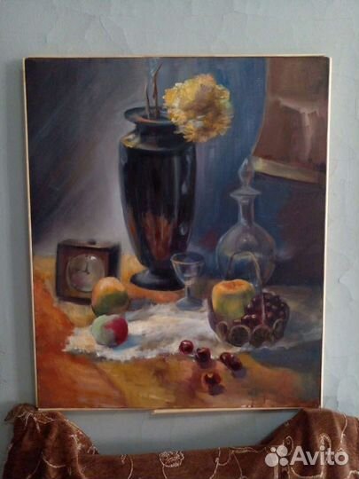 Картина маслом на холсте натюрморт