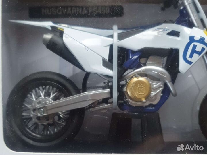 Модель мотоцикла huskvarna 1:12