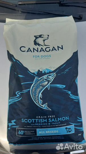Сухой корм для собак Canagan Scottish Salmon