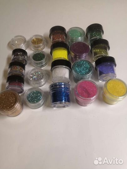 Блёстки для поделок, ногтей, маникюра