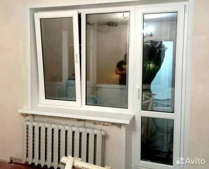 Пластиковые окна на балкон