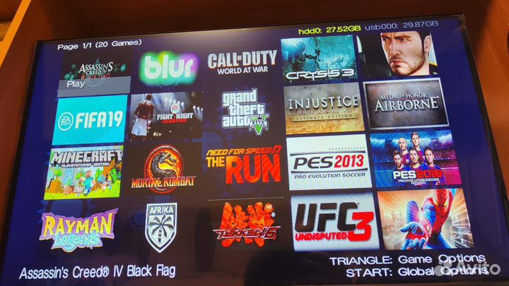 Sony PS3 20игр 320г