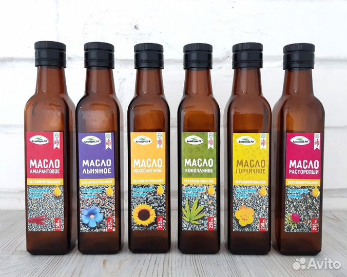 Масло холодного отжима от производителя с Алтая