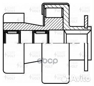 Привод стартера (бендикс) Ford Transit (14) 2