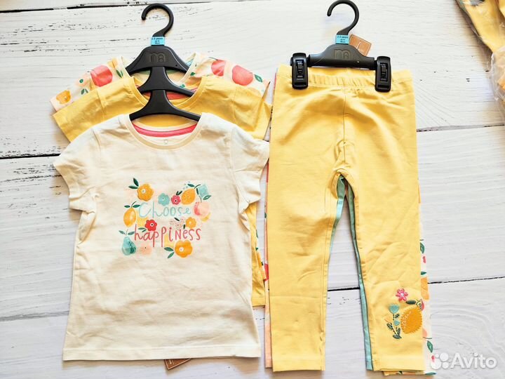 Футболка + Леггинсы Mothercare 98 104 110 Комплект